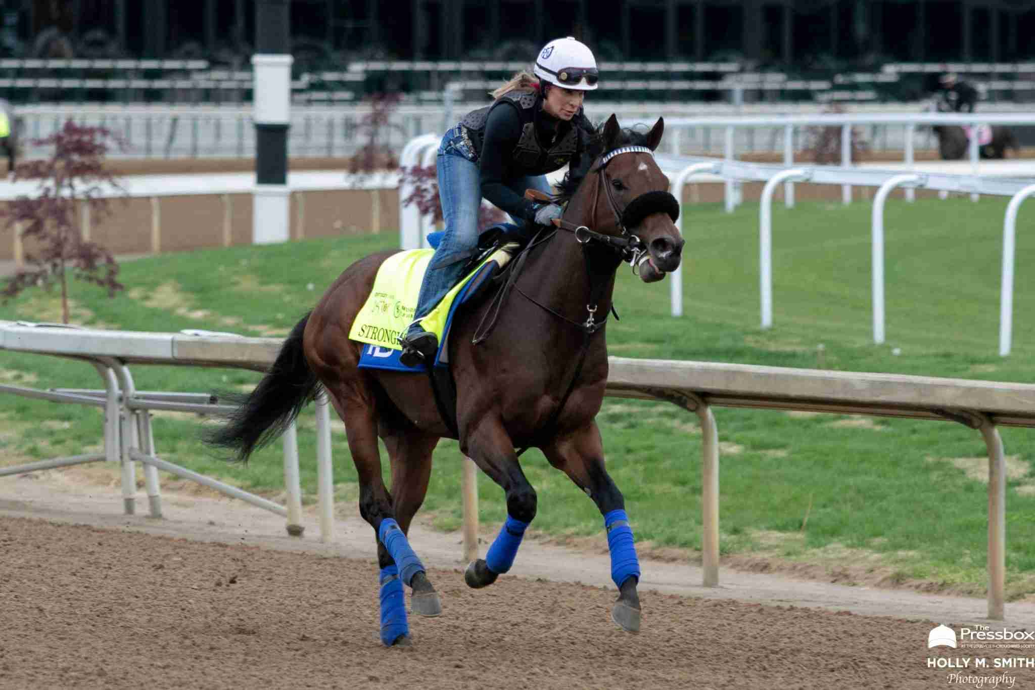 Santa Anita Barn Notes: Stronghold Set for Sunday’s G3 Triple Bend