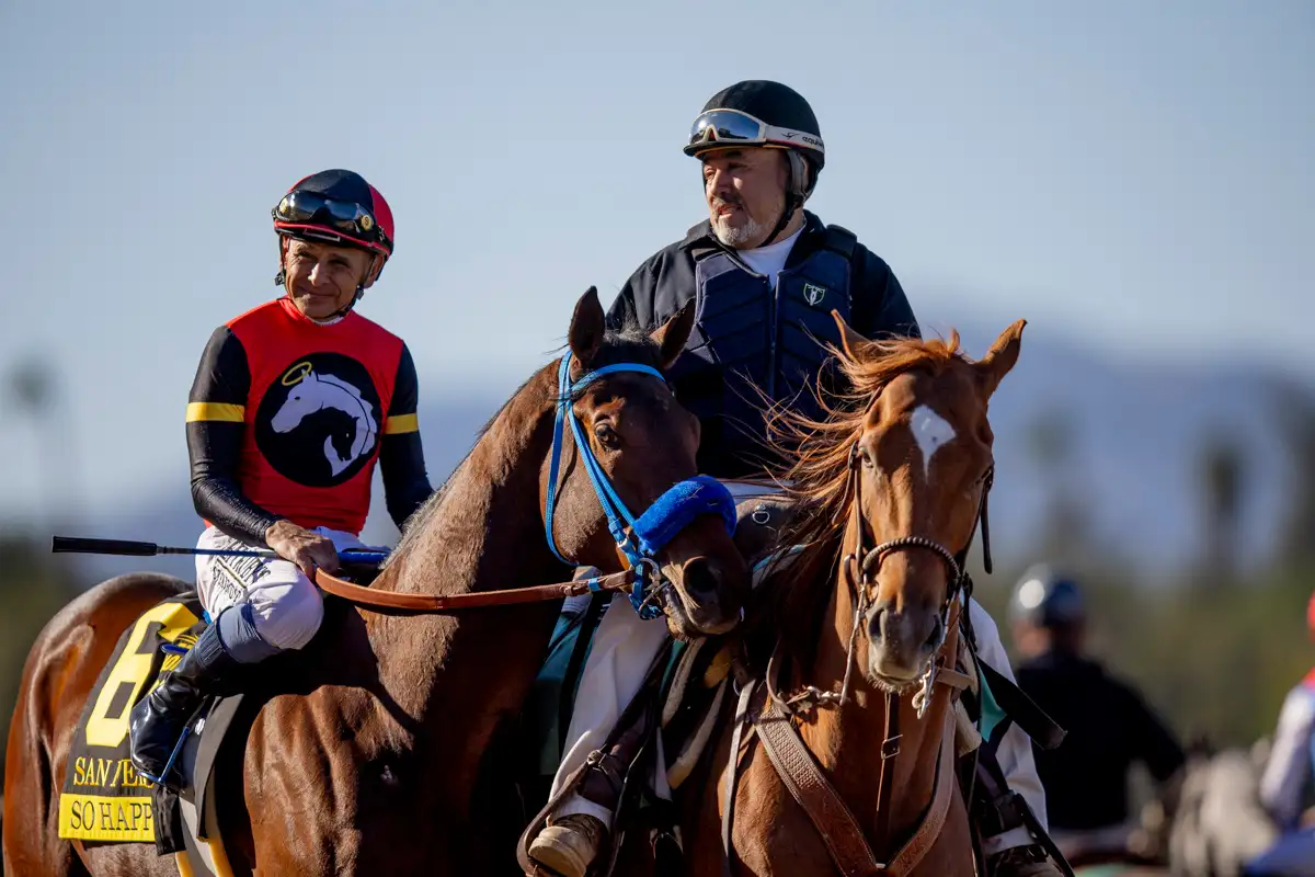 Santa Anita Barn Notes: So Happy, Secured Freedom To Try G1 Santa Anita Derby