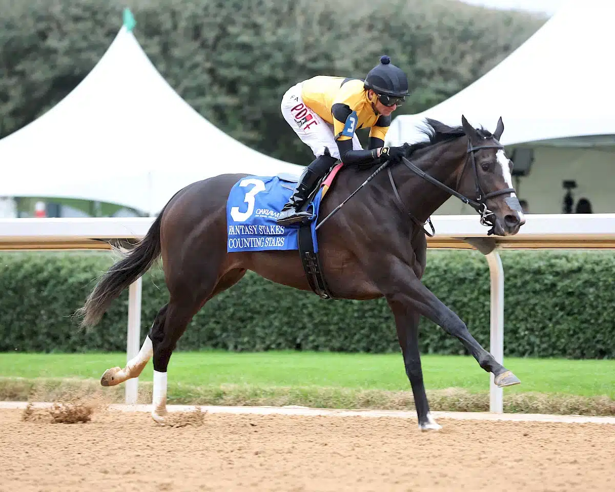 Notes, Quotes & Photos of G2 Fantasy Stakes & More: Counting Stars